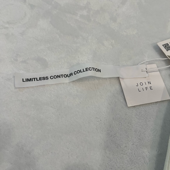 Zara Off-White Ribbed Pants - Picture 4 of 8